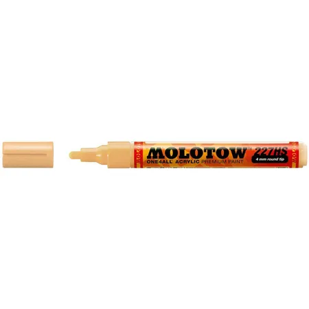 Molotow Permanentmarker ONE4ALL 227 HS, nachfüllbar, 4 mm, saharabeige pastell