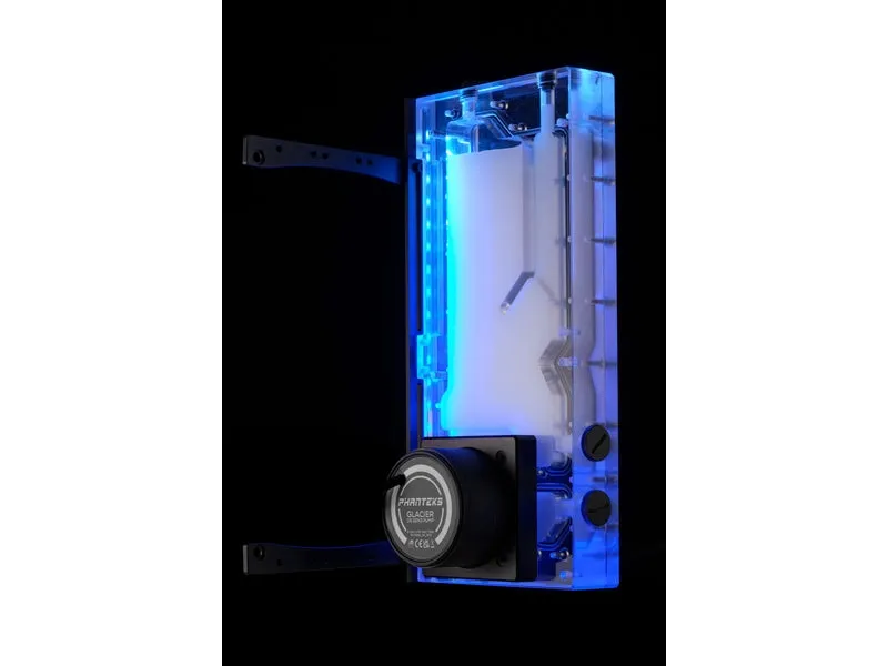 Phanteks Glacier R260, Vandblok, Sort, Transparent, Kasse