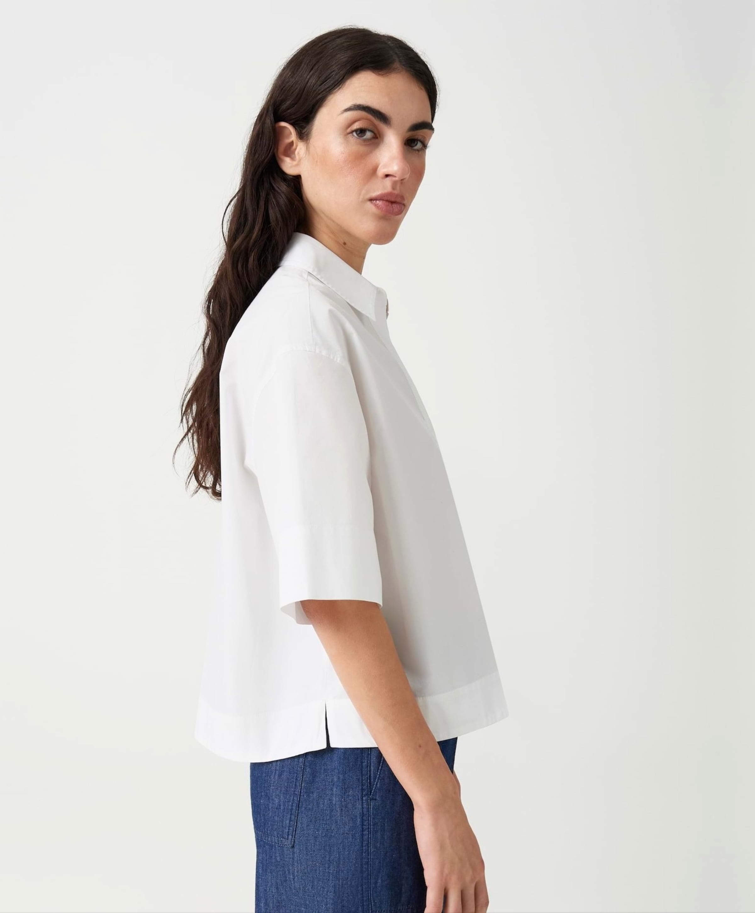 OPUS Dames blouse wit