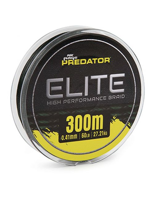 Fox Rage Predator Elite Braid 0.41mm 60lb 300m - Gevlochten lijn -