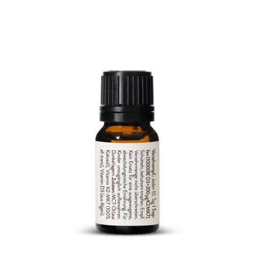 Sunday Natural Products  Vitamin D3 + K2 MK7all-trans10.000IE + 200 µgHOCHDOSIERT & VEGAN