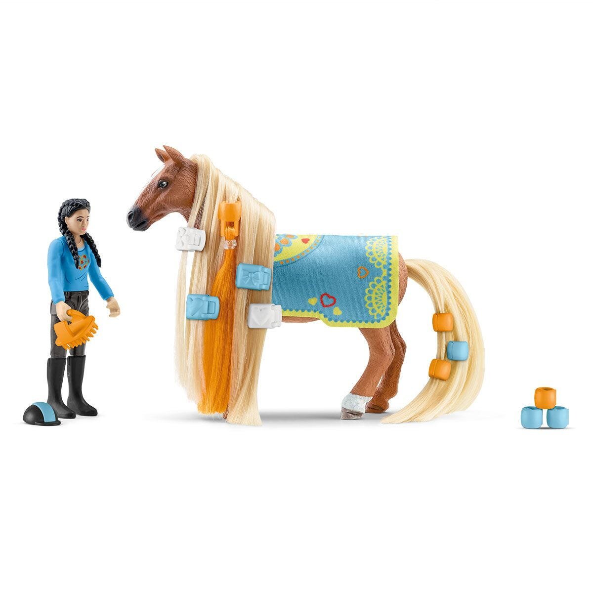 Schleich Schleich Horse Club Kim & Caramelo Starter Set