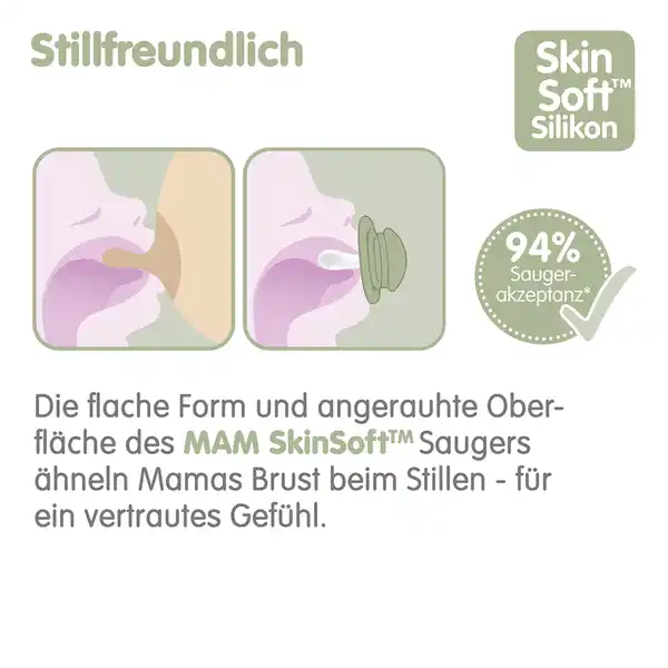 Schnuller Original Silikon 6-16 blue
