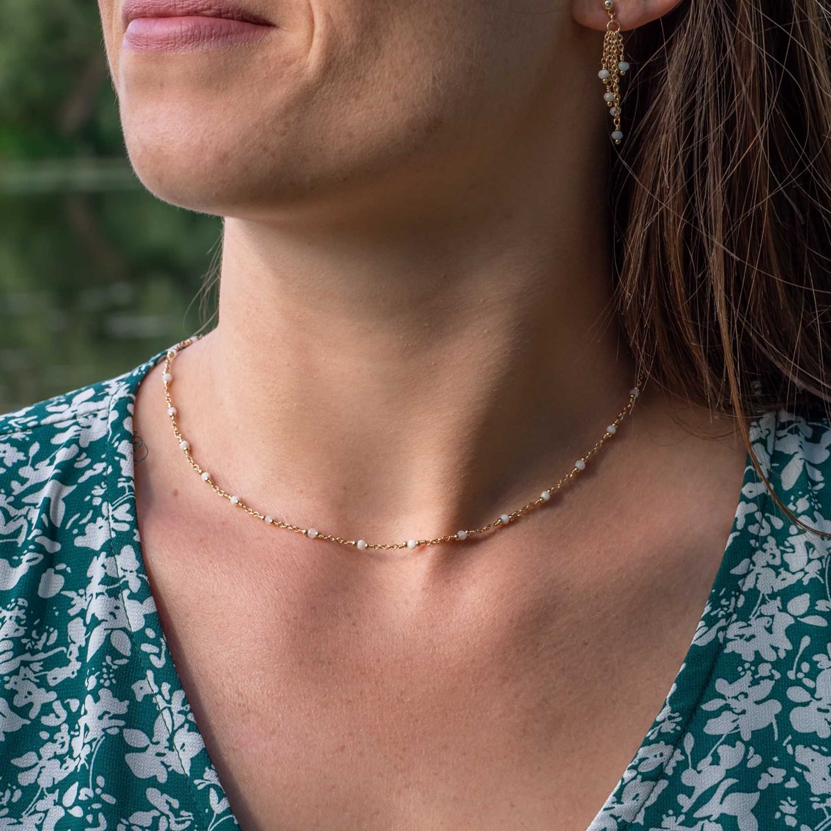 Collier Bianca en Pierres de Lune