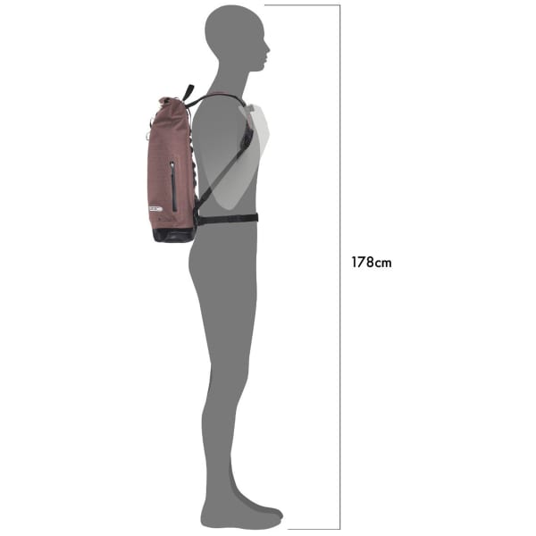 Sac à dos lifestyle ORTLIEB COMMUTER-DAYPACK URBAN 21L ASH ROSE