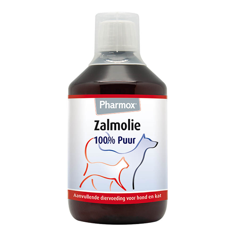 Pharmox 100% Puur - Zalmolie - 425 Milliliter - Zalm