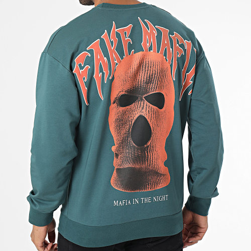 Sweat Crewneck Bleu Pétrole