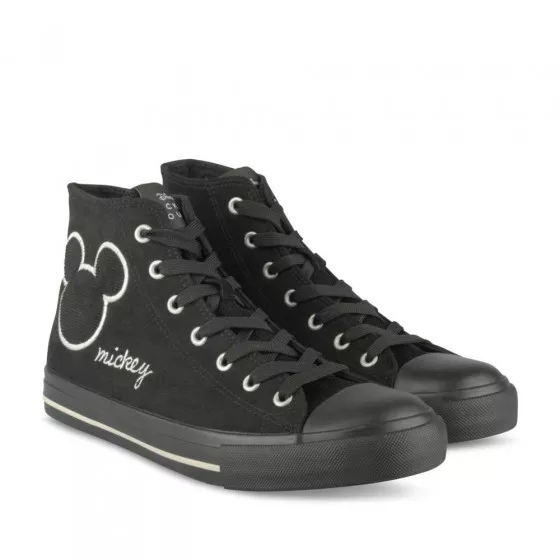 Baskets NOIR MICKEY