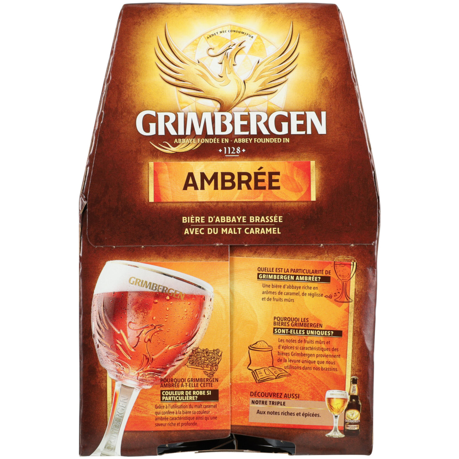 Grimbergen Ambrée Bier 6x25cl -150cl