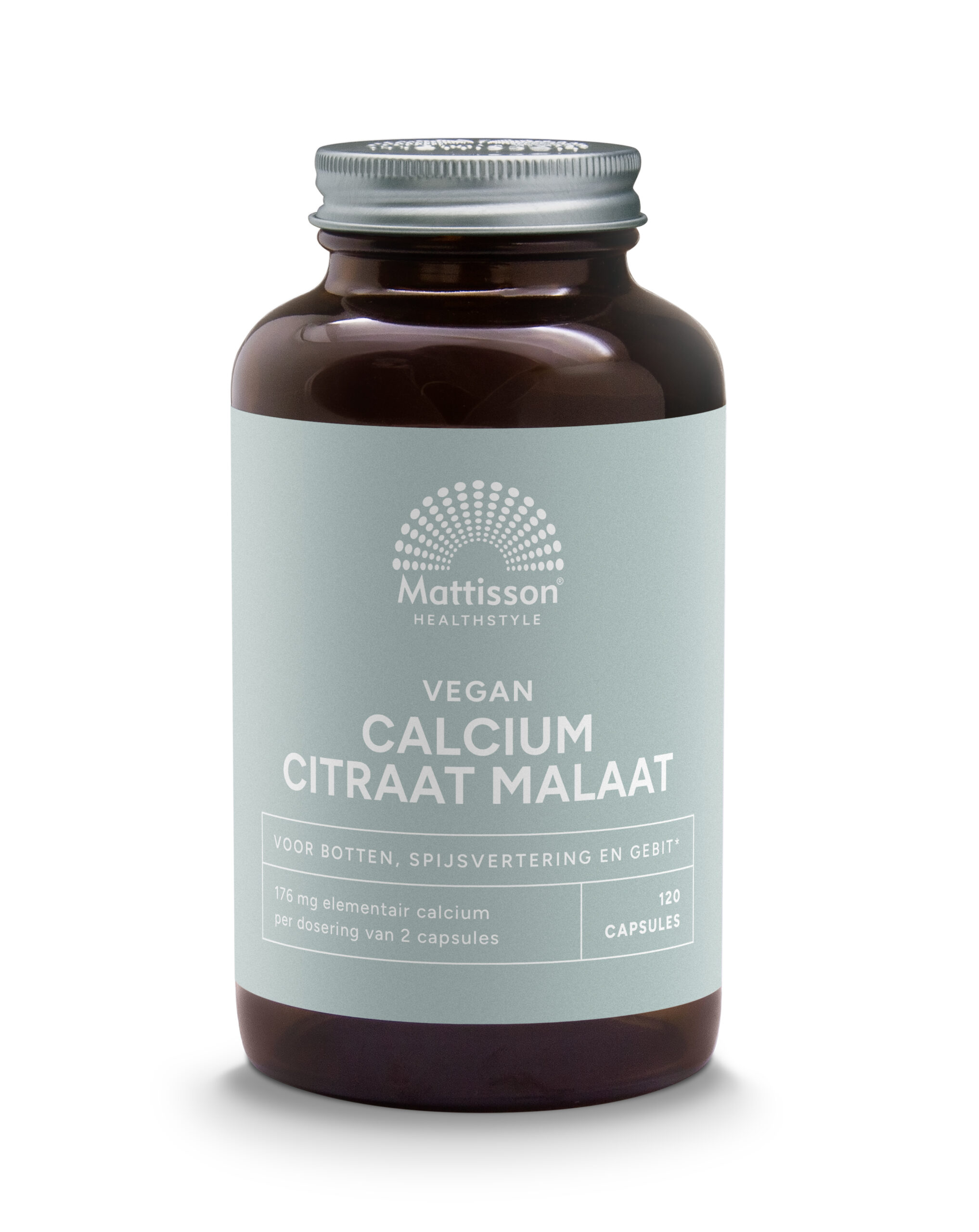 Mattisson Vegan Calcium Citraat Malaat (120 capsules)