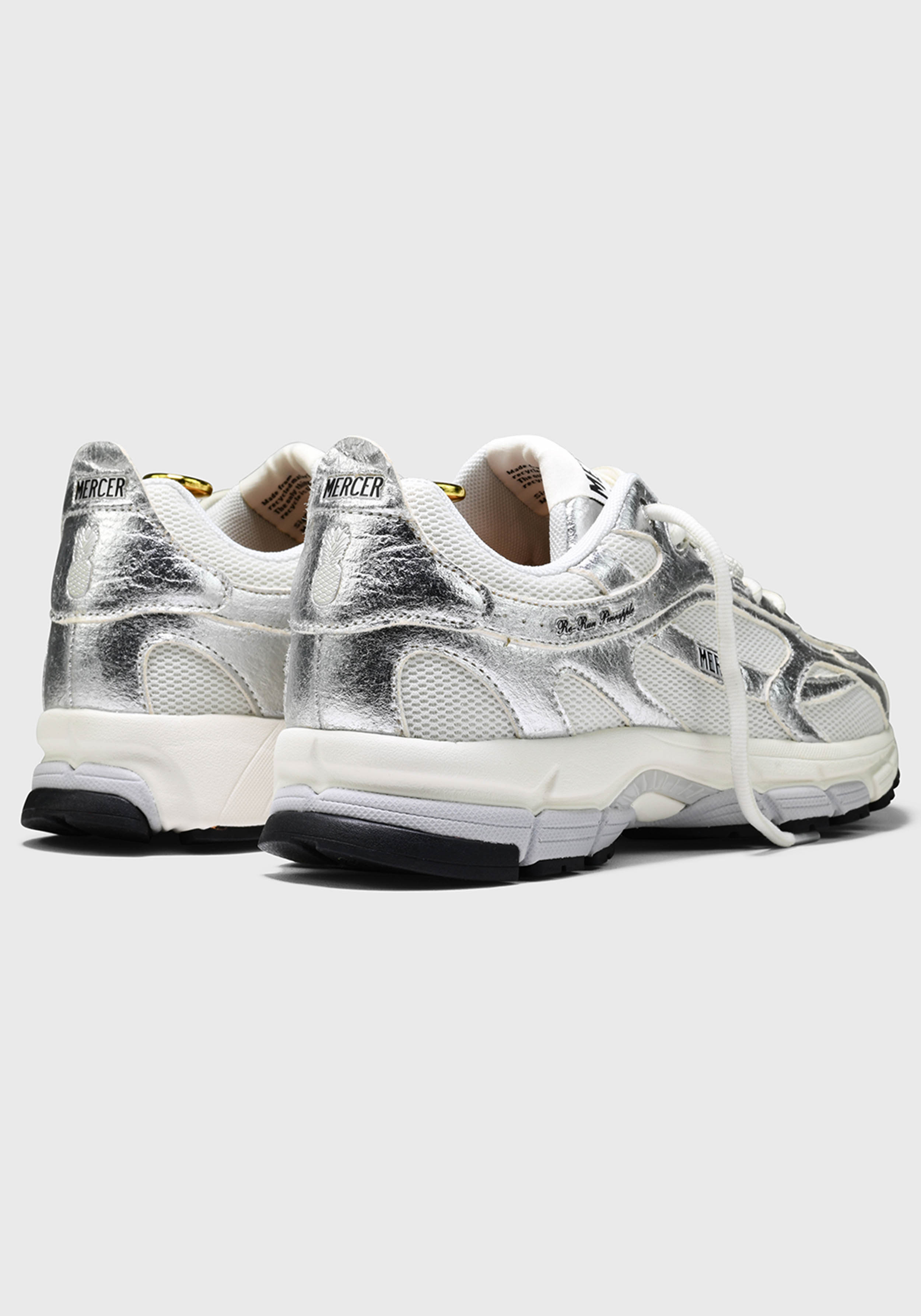 Mercer Sneaker The Re-Run Pineapple 2.0 Silver