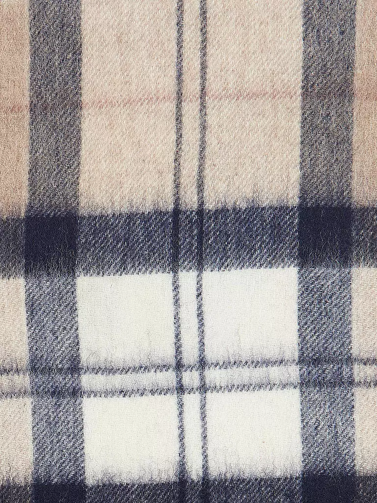 BARBOUR Schal TARTAN camel