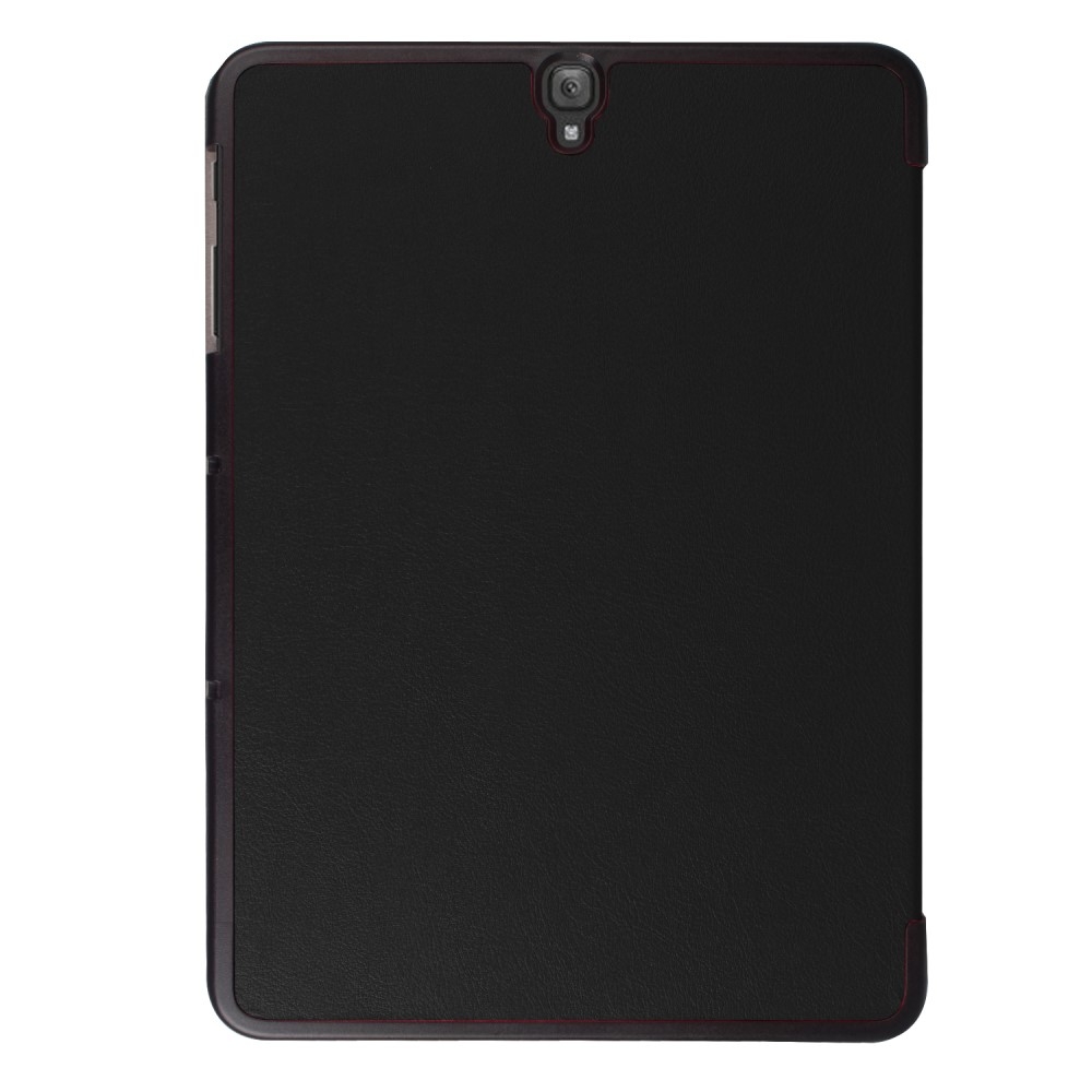 Samsung Galaxy Tab S3 9.7 Leder Tasche Smart Cover Hülle - Schwarz