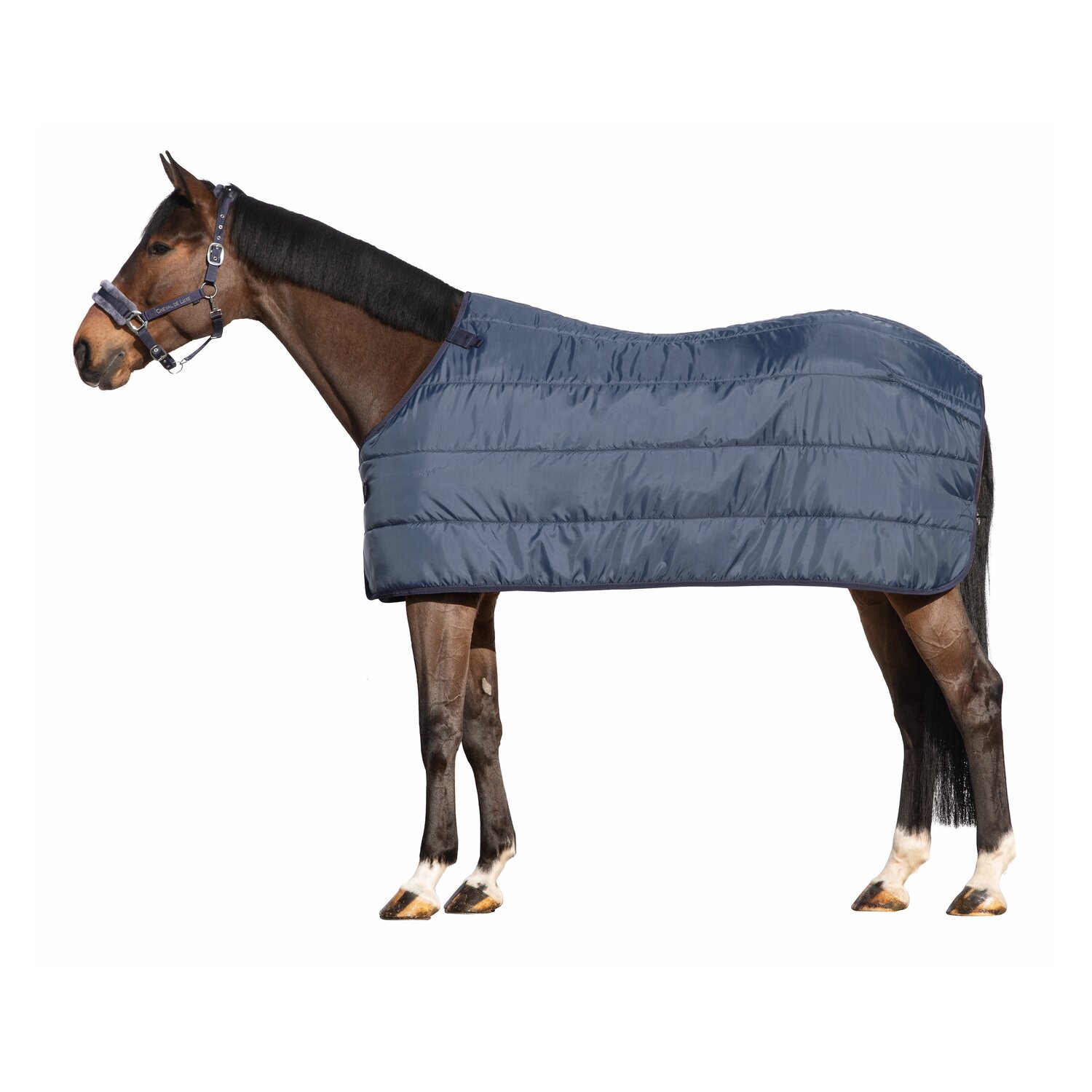 Cheval de Luxe Unterdecke Nantes 150 g - navy