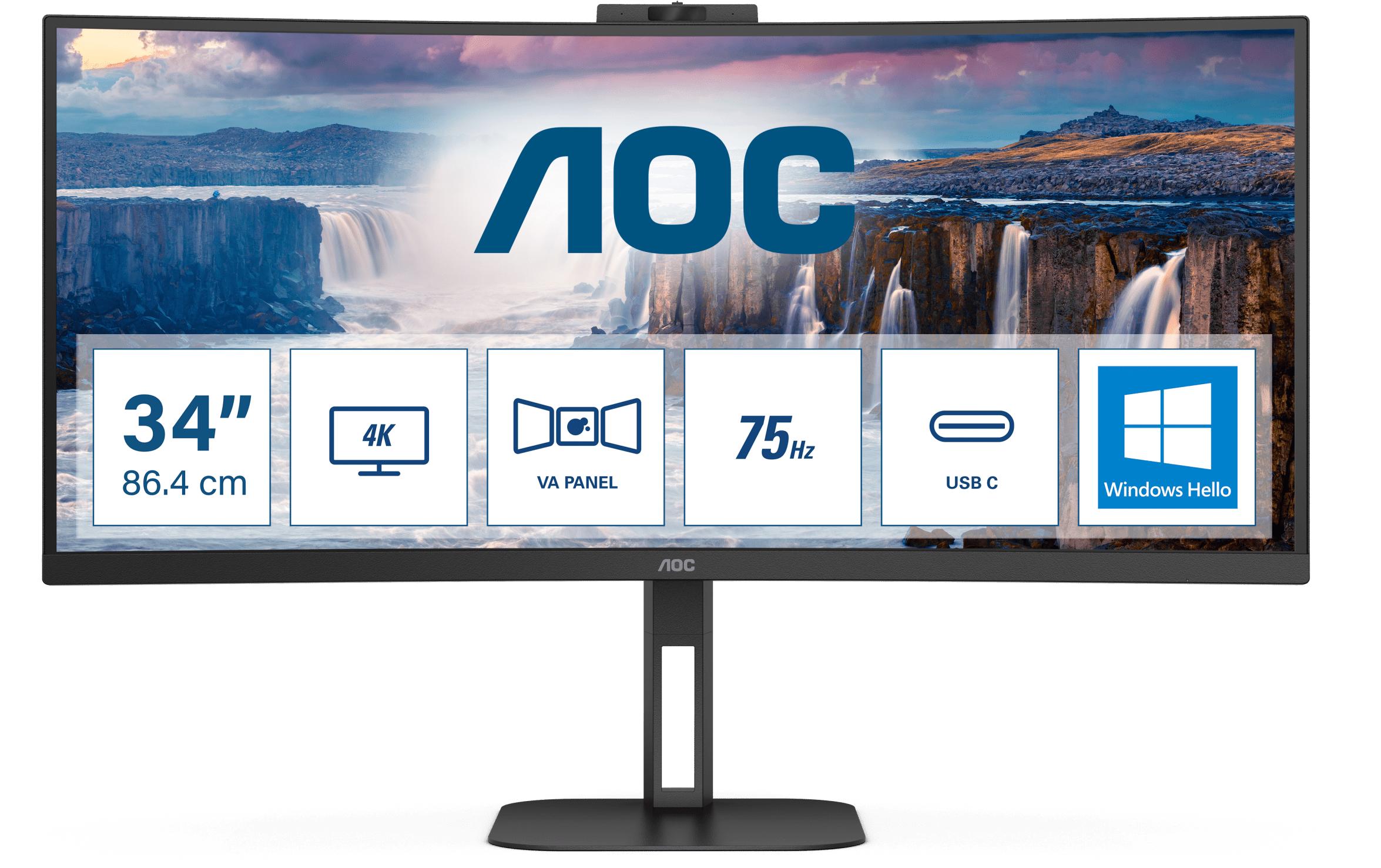 Monitor CU34V5CW/BK<br>34