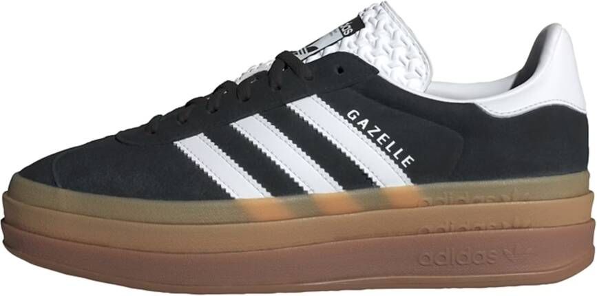 Adidas Originals Gazelle Bold Dames Core Black Cloud White Cloud White- Dames Core Black Cloud White Cloud White