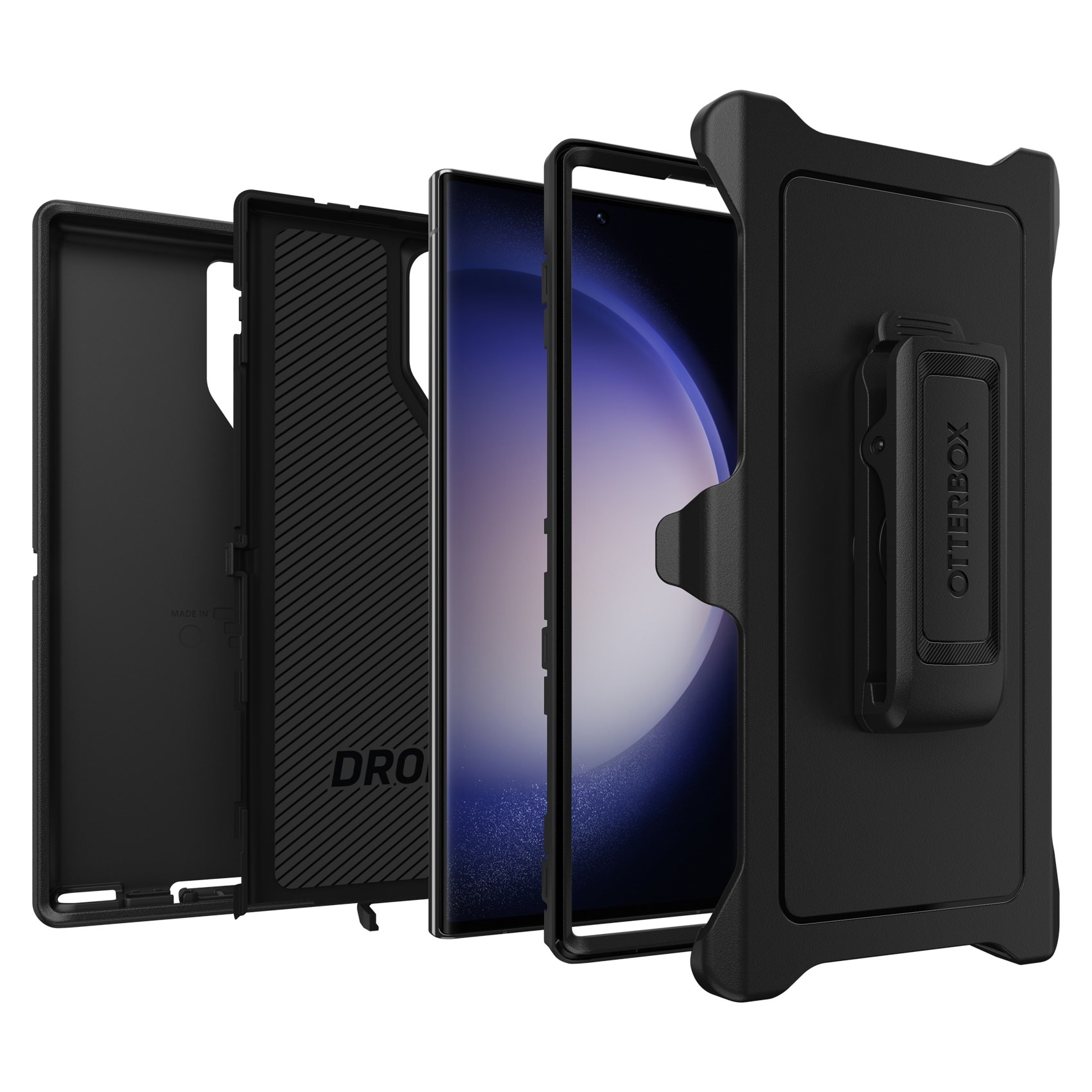 Otterbox Defender Robust deksel for Galaxy S23 Ultra