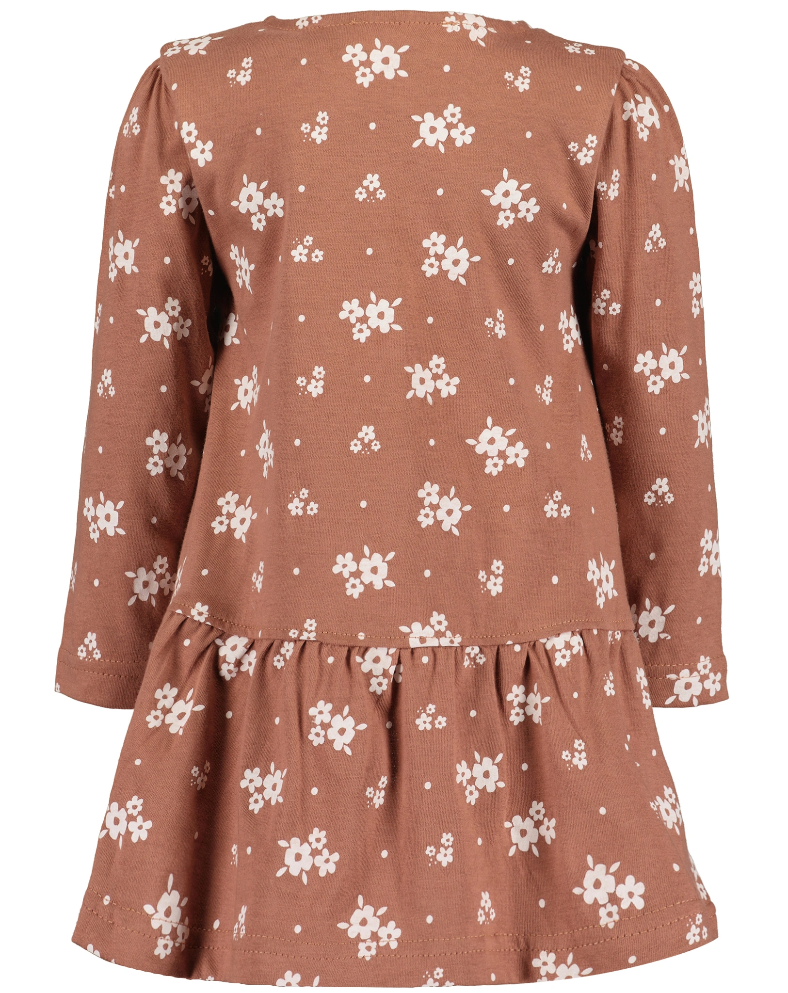 Shirtkleid MINI FLOWERS in kupfer