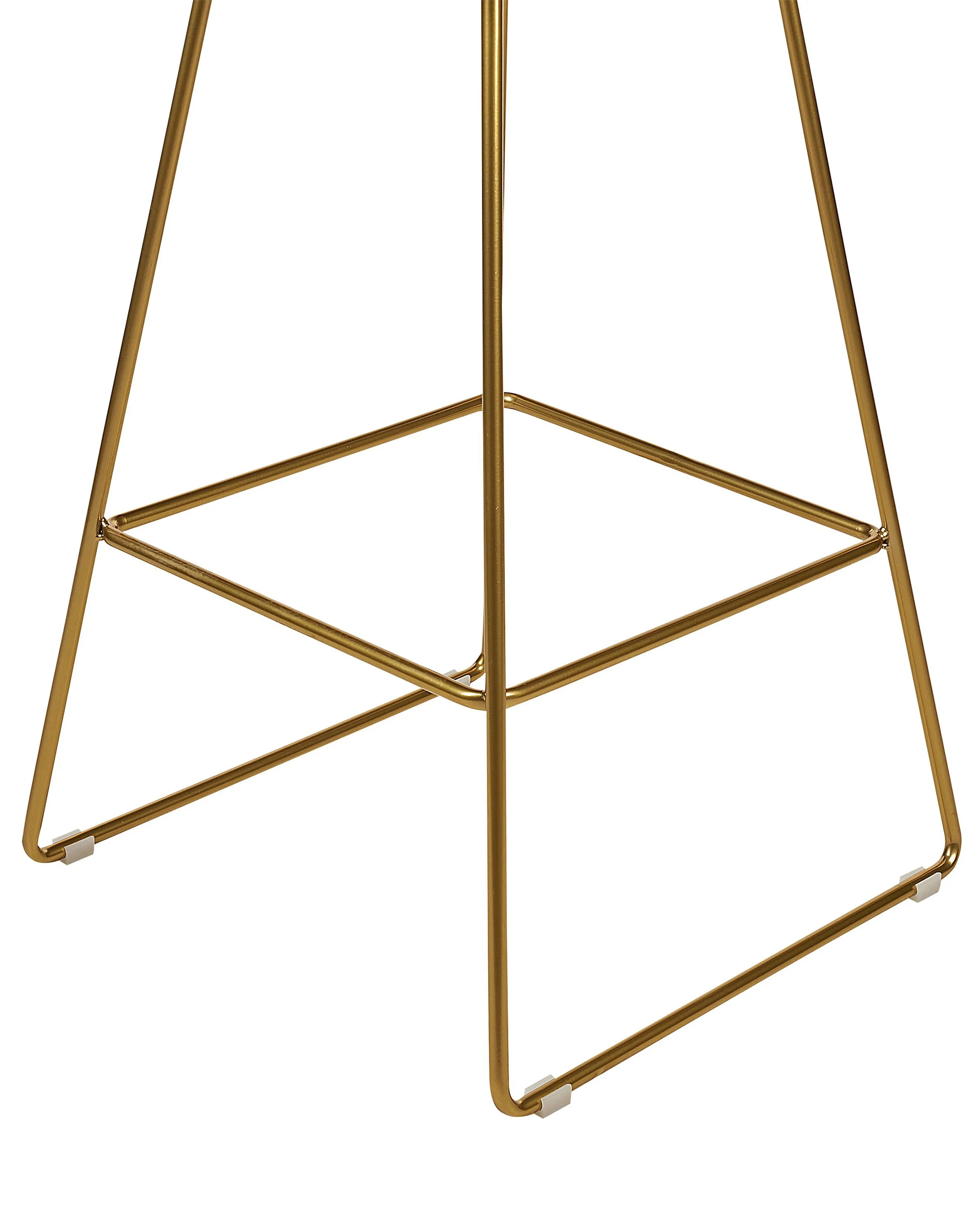 Set van 2 barstoelen BISBEE Metaal Goud