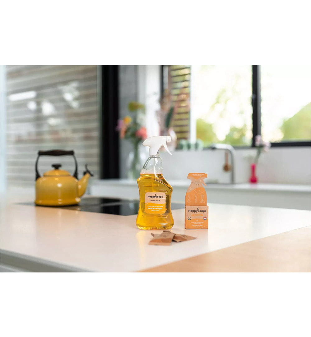 Happysoaps Cleaning tabs keukenreiniger herbal fresh (3 stuks)