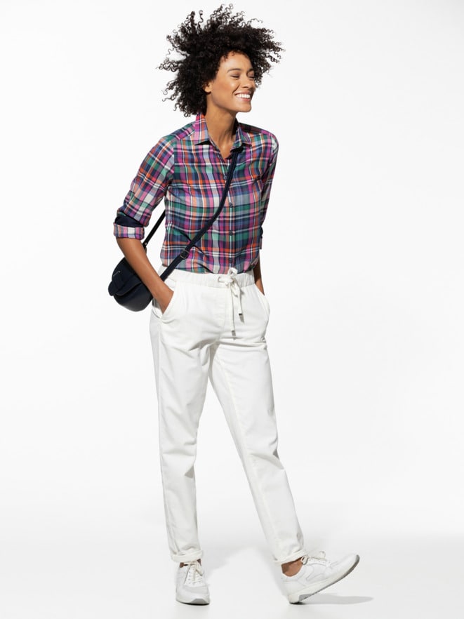 Thermoleicht-Flanell-Hemdbluse