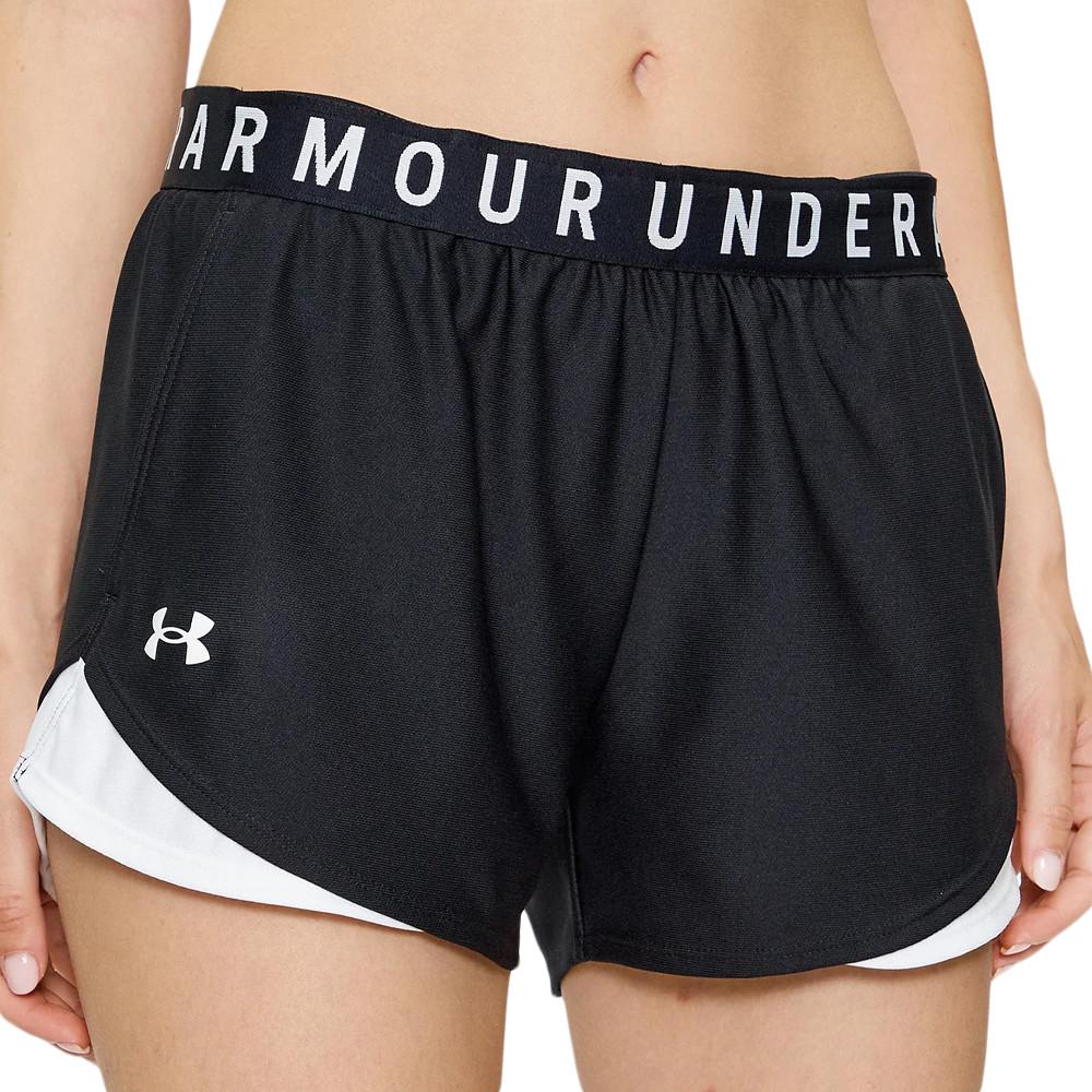 Under Armour Short Noir Femme Under Armour Ua Play Up 3.0