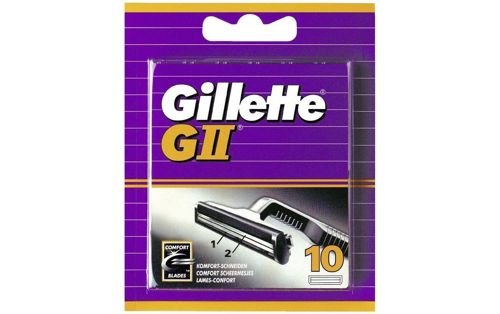 Gillette Rasierklingen »GII 10 Stück« Gillette GII