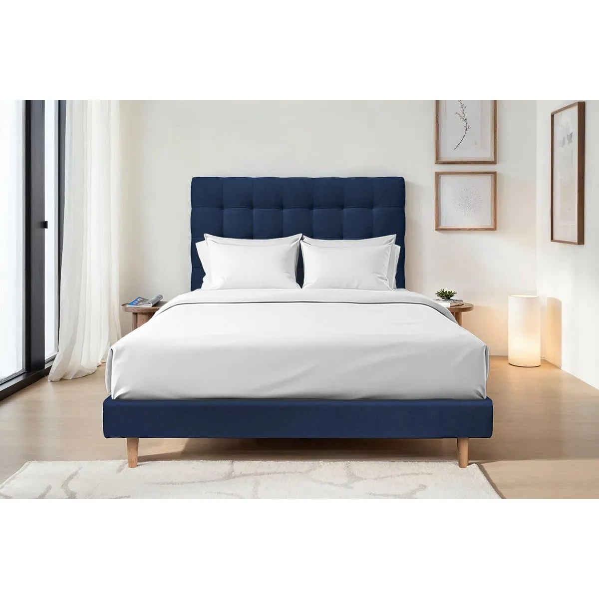 Sommeil de plomb Lit 150x200cm Sommeil-de-Plomb - Bleu