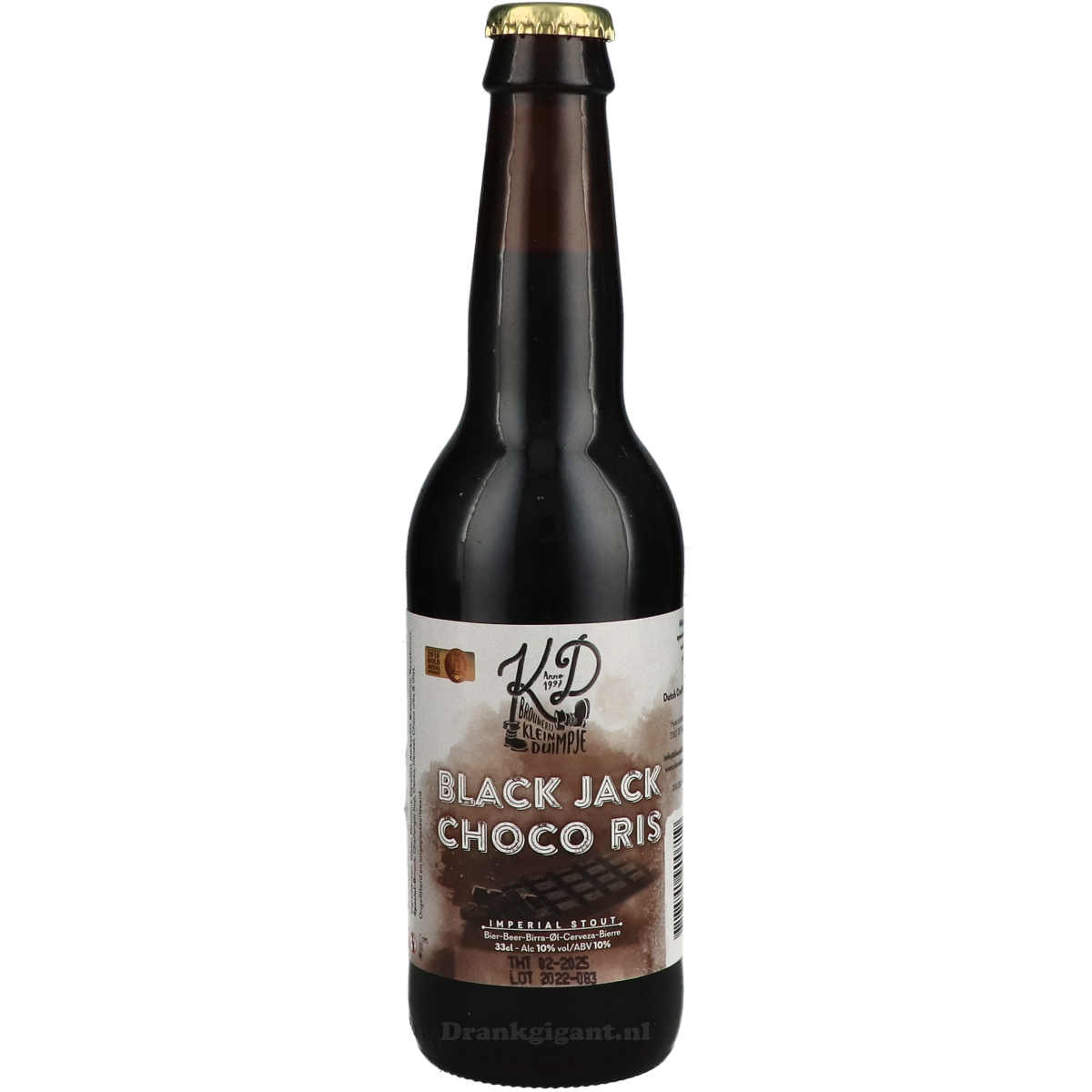 Klein Duimpje Black Jack Choco RIS 33 cl