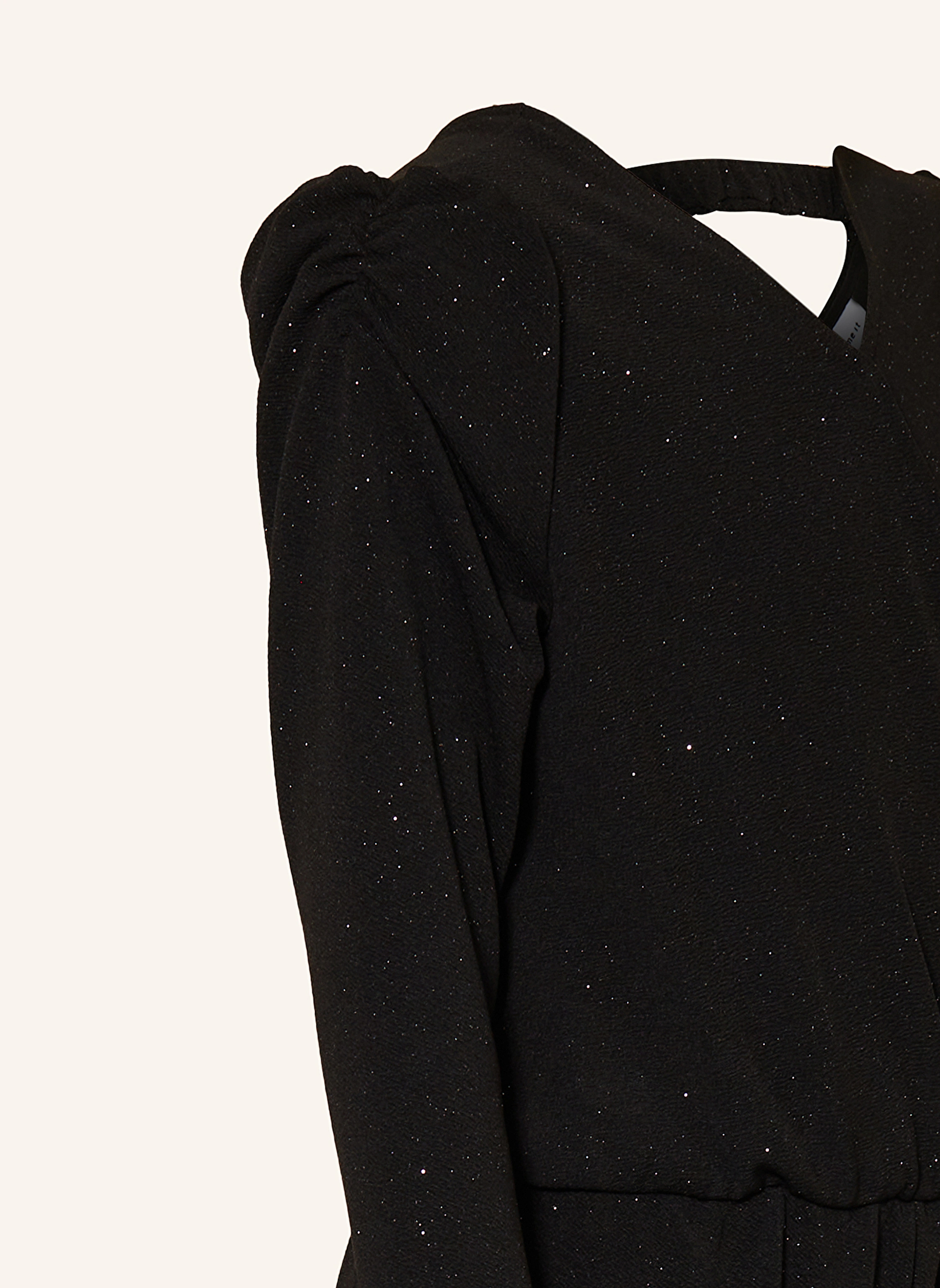 name it Jersey-Jumpsuit mit Glitzergarn