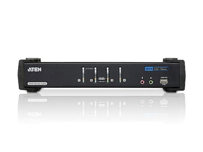 Aten KVM Switch CS1784A KVM-Switch, 4-Port