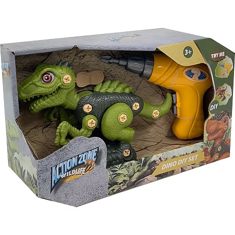 Action Zone diy dinosaur - flere varianter - assorteret