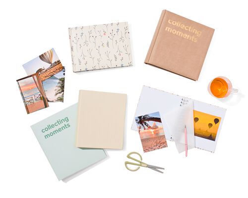 album photo avec pochettes en plastique 22.5x22.5 carton