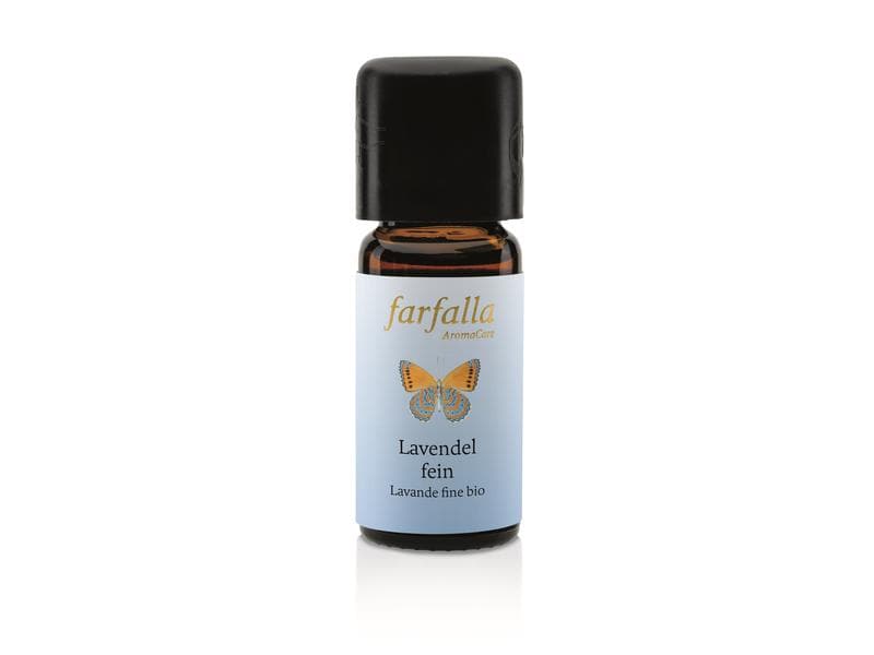 Farfalla Ätherisches Öl Lavendel fein bio 10 ml Aromaöl mit entspannendem Duft