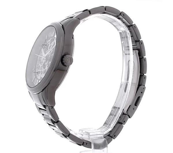 Festina Mens Festina Black Automatic Skeleton Watch