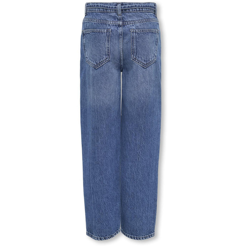 Køb kids ONLY Medium Blue Denim Koggianna Straight Dnm Pim205 Noos