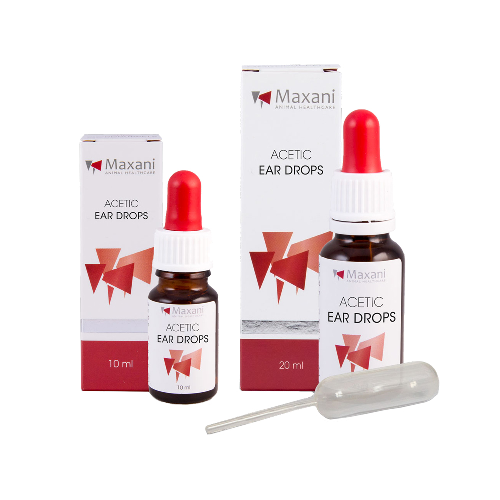 Maxani Acetic Eardrops (Zure Oordruppels)