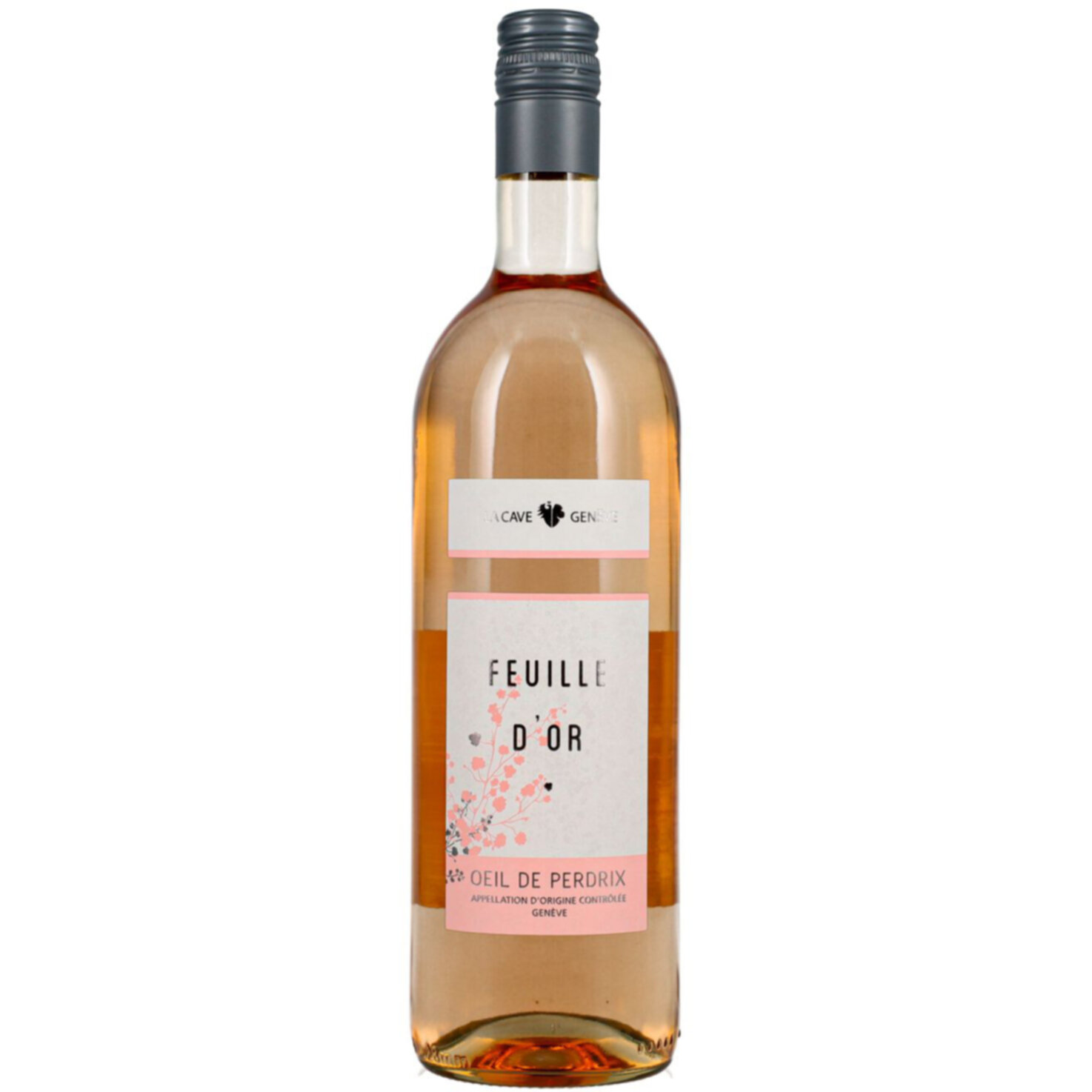 Genève AOC Oeil de Perdrix Feuille d'or Cave de Genève -75cl