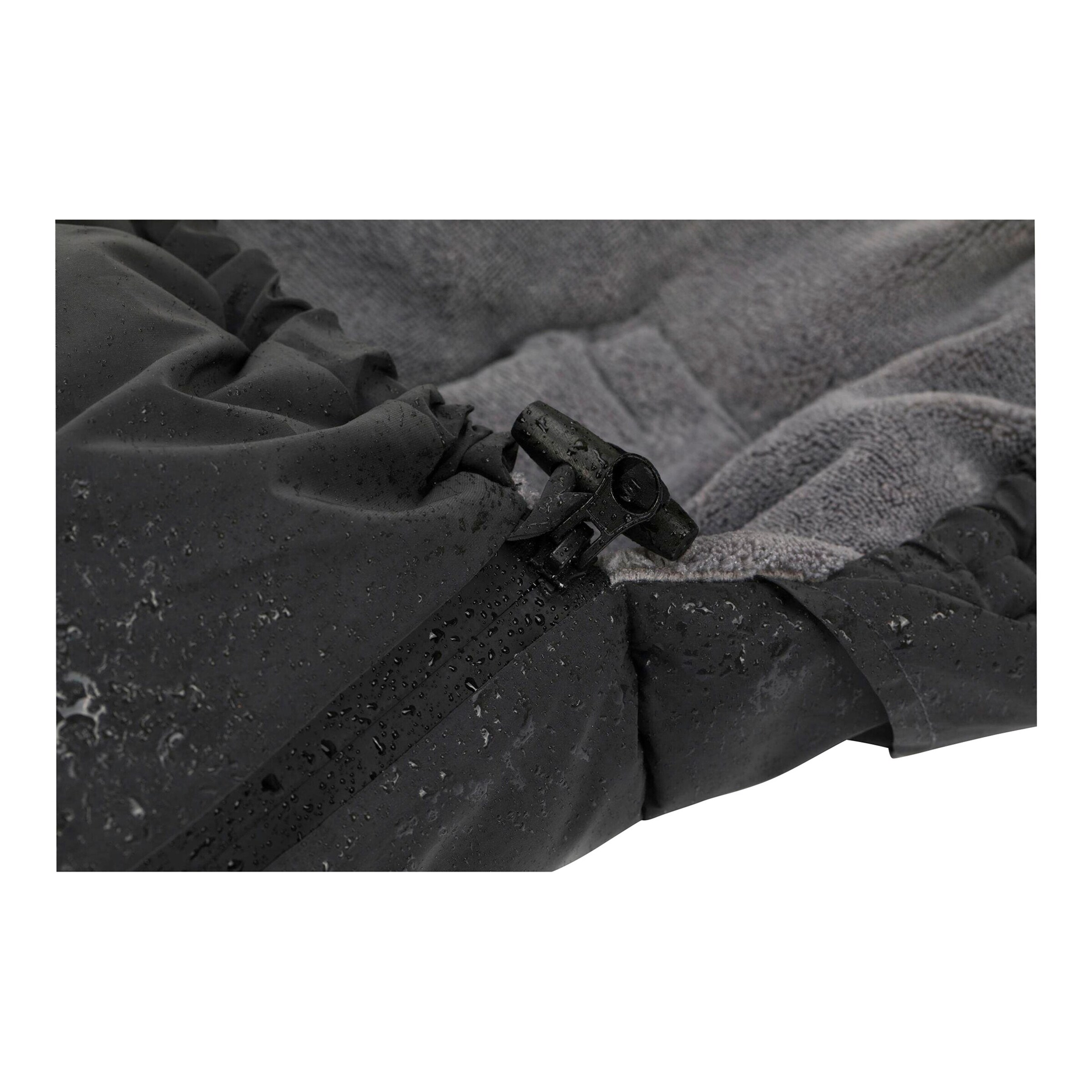 babycab Winterfußsack Vanna Aurora für Kinderwagen, Buggy schwarz