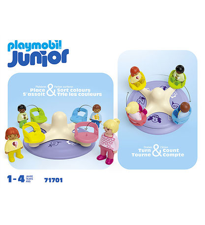 Playmobil Junior - Sprechendes Karussell - 71701 - 5 Teile