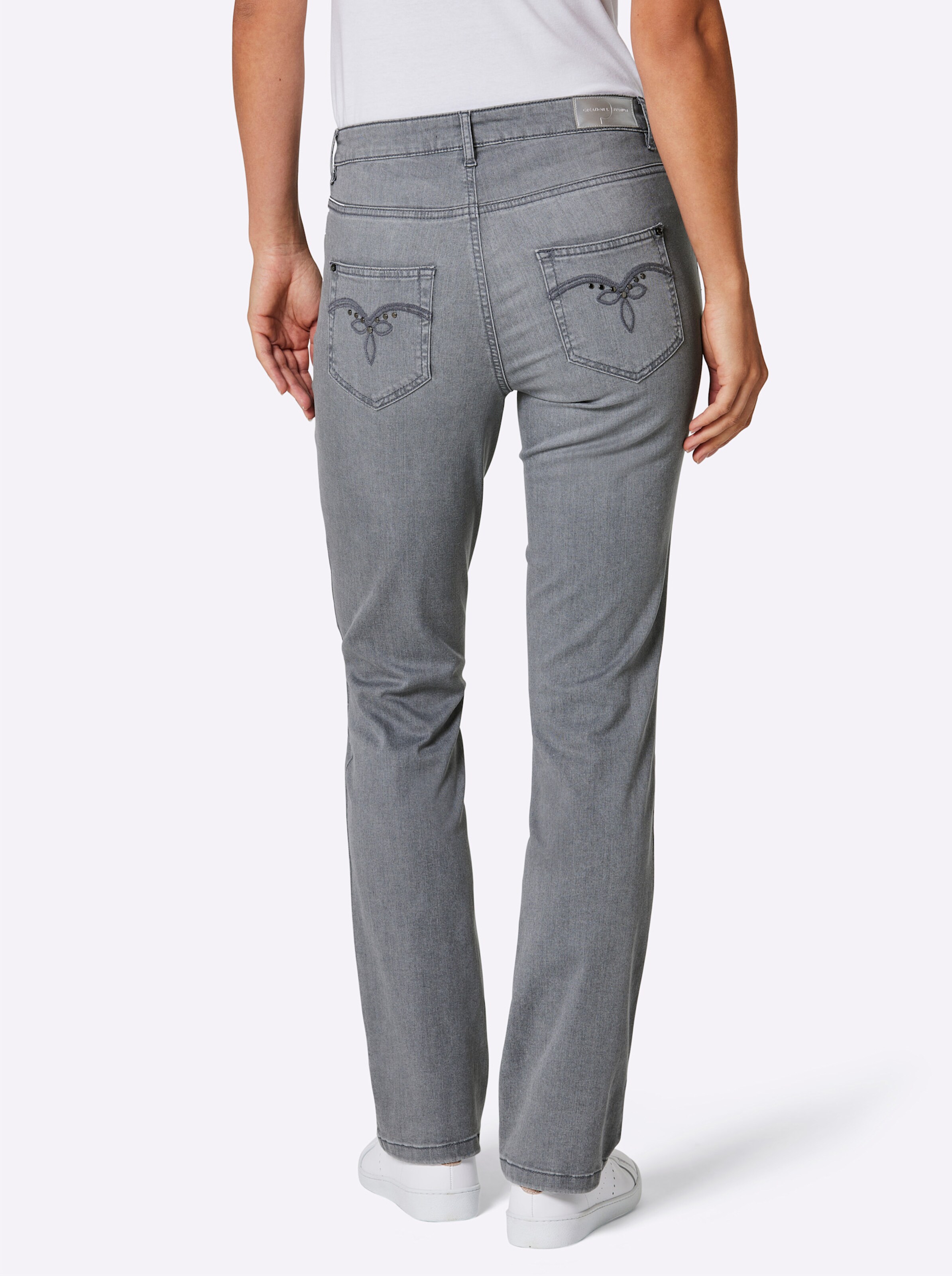 CREATION L PREMIUM Edel-Jeans in grey denim