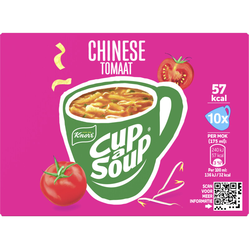 Knorr Cup-a-soup Chinese tomaat 10-pack