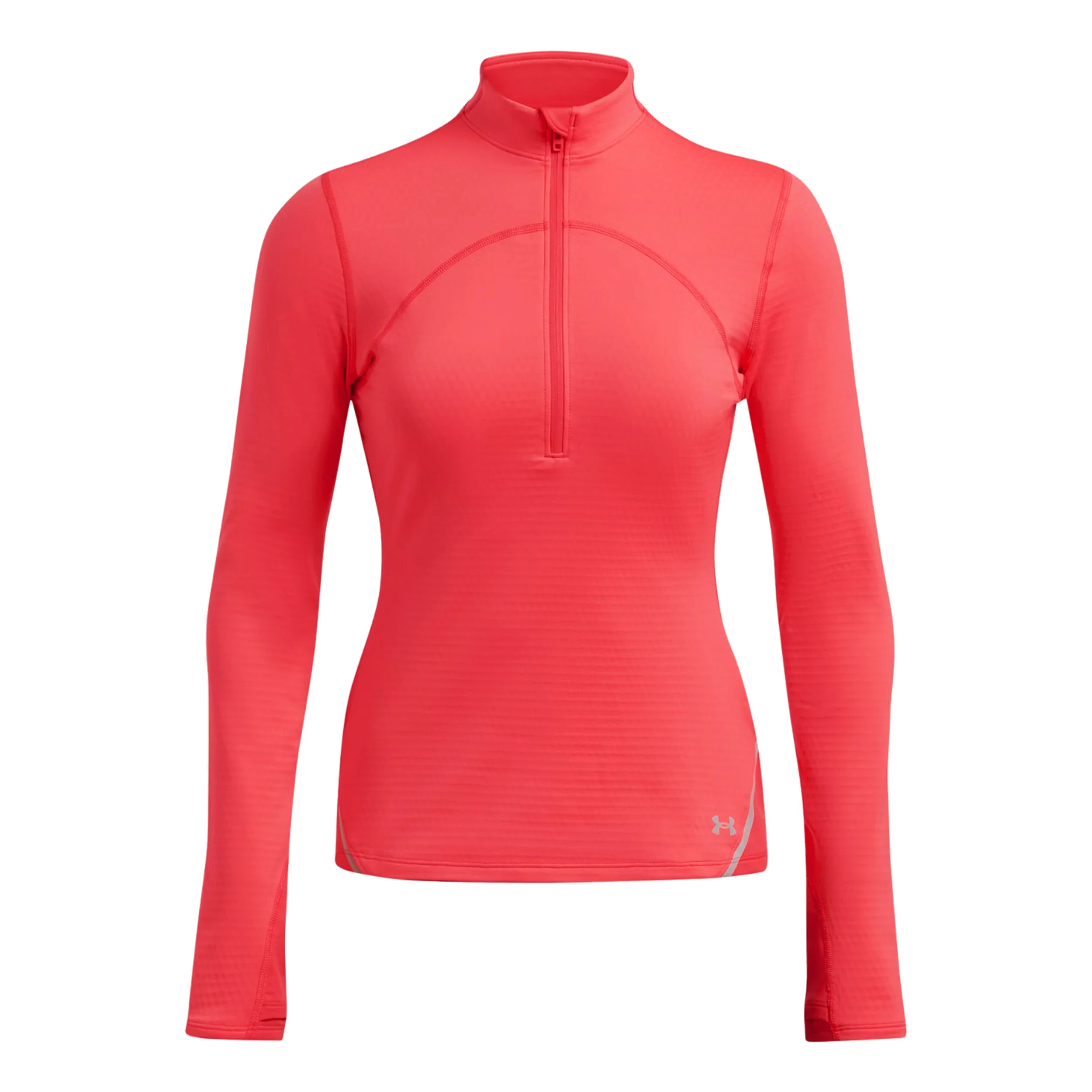 Under Armour Vanish CW 1/2 Zip Haut Manches Longues Femmes - Rouge