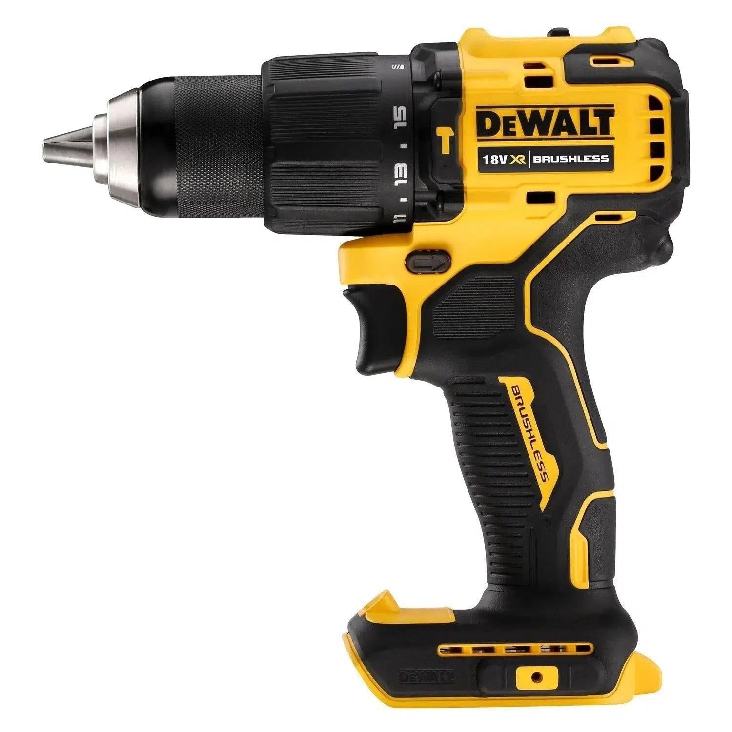 DeWALT DCD709N Compacte accu klop-/schroefboormachine 18V XR Basic Body