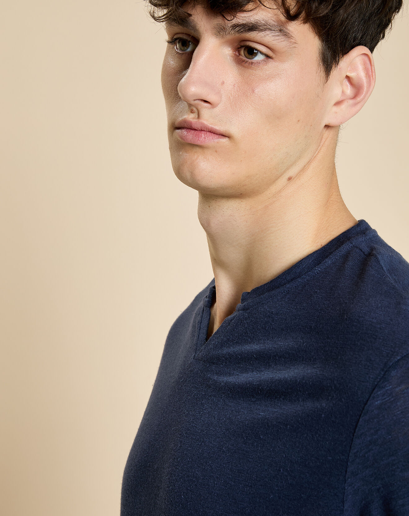 Harris Wilson T-Shirt 100% Lin Humphrey marine
