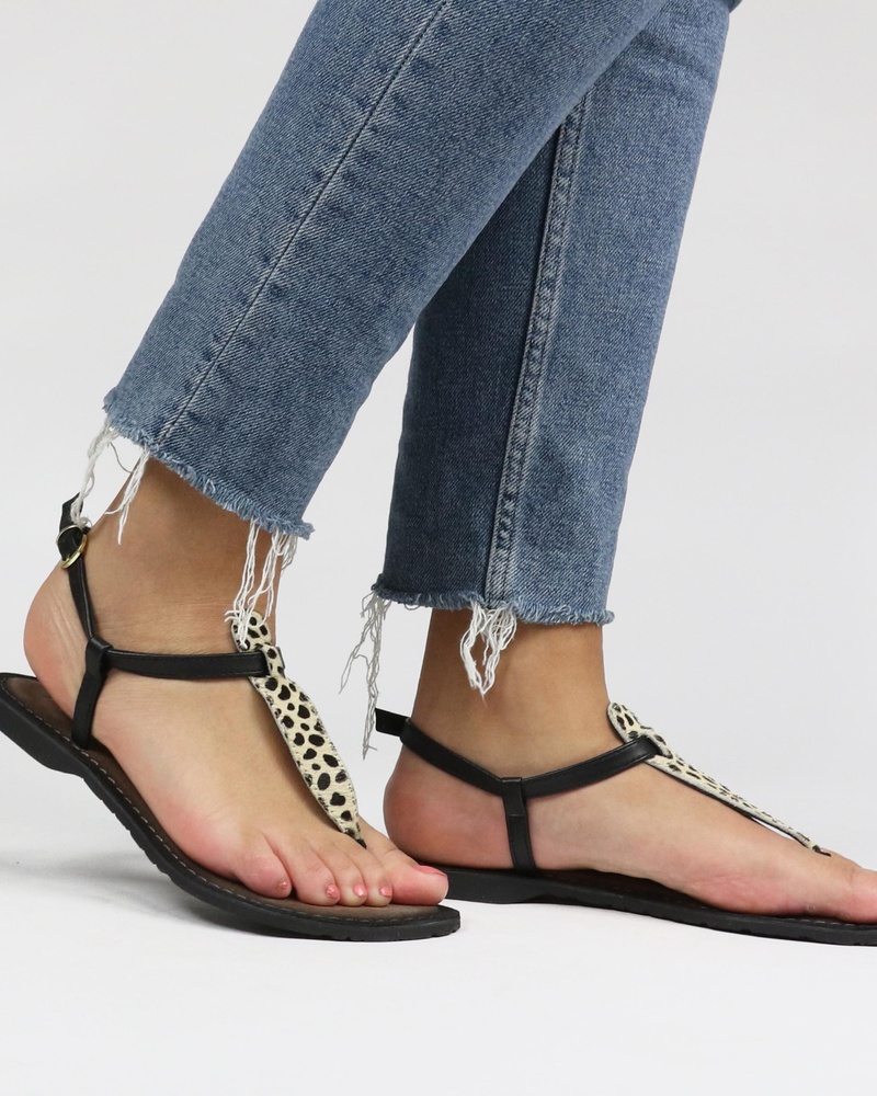 Lazamani Sandalen  - zwart