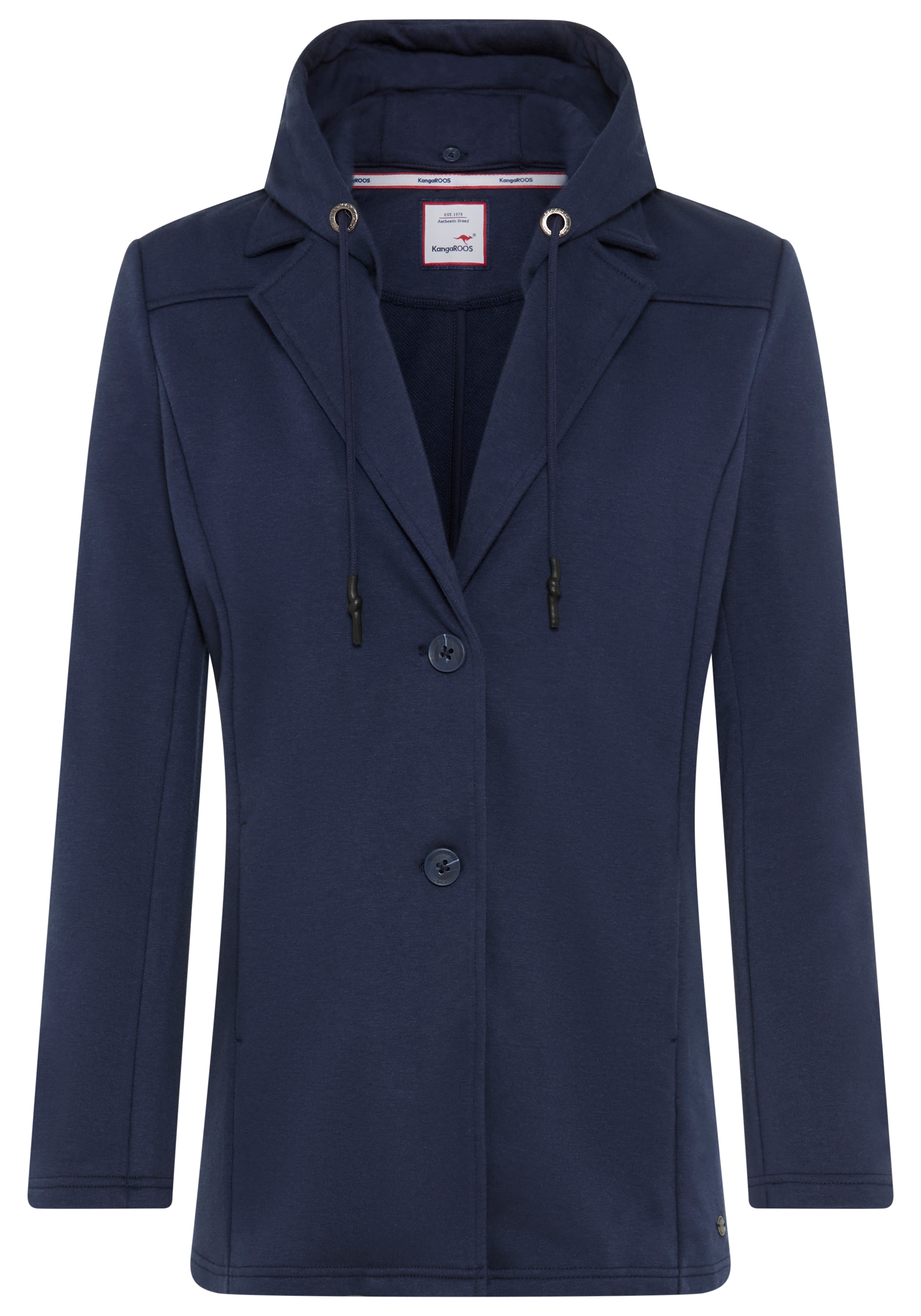 KangaROOS Sweatblazer , mit abknöpfbarer Kapuze