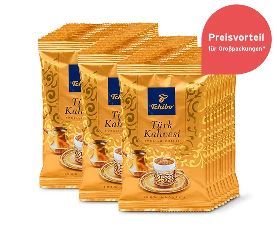 Türk Kahvesi (Turkish Coffee) - 30x 100 g Gemahlen
