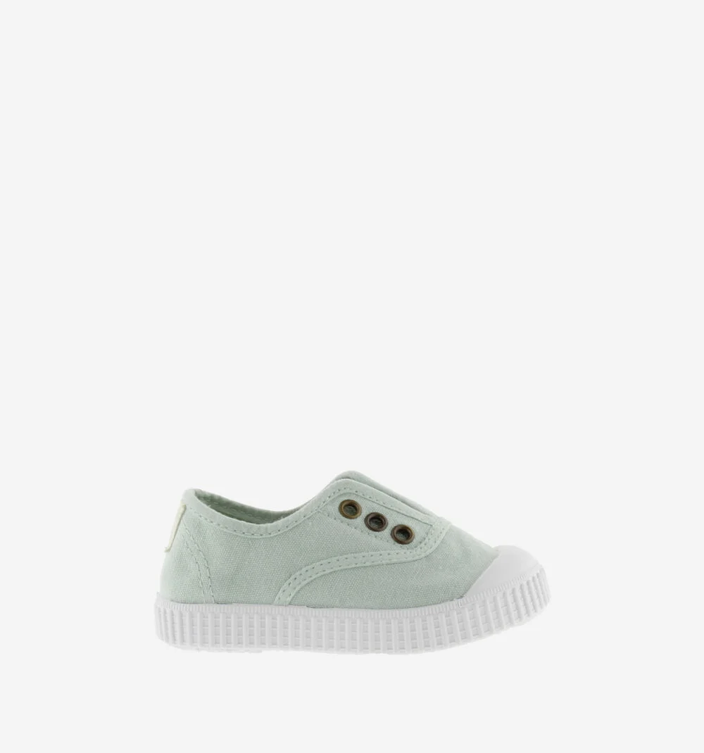 1915 INGLESA TENNIS TOILE DREC® ÉLASTIQUE Baskets en toile avec élastique pour enfant MELON