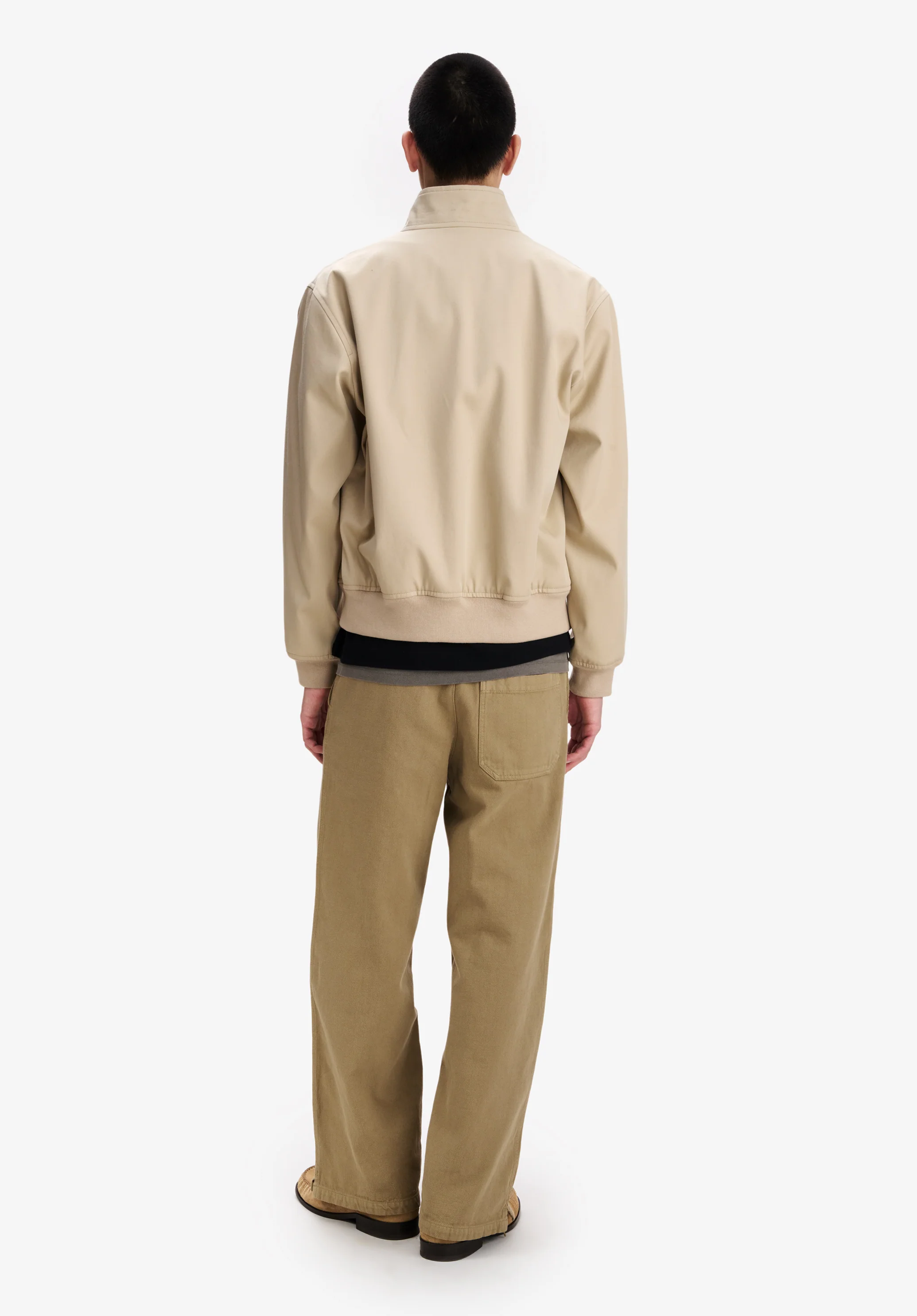 Pantalon workwear beige foncé - Beige fonce